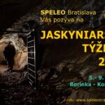Jaskyniarsky týždeň 2026 dôležité organizačné informácie